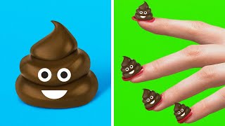24 IDEAS DE MANICURA Y ARTE DE UÑAS EXTRAÑAS QUE NECESITAS VER
