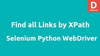 Find All href Elements XPath in Python Selenium