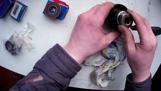 Замена подшипника в ролике Газель CUMMINS 2.8