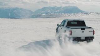 Кен Блок поиграл с Ford F 150 Raptor на снегу/ Ken Block played with the Ford F 150 Raptor on snow