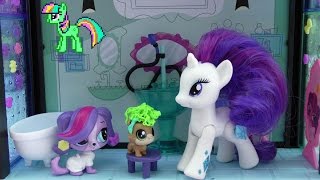 LPS салон красоты Зоуи Трент! Май Литл Пони Мультик от Kiwi Show! Littlest Pet Shop