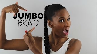 Idée coiffure: Jumbo Braid / Cheveux Afro Naturels