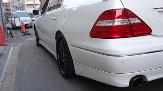マフラー音比較（V8・直6・直4) 30後期セルシオ　アリストV300 レクサス　LS460　 アルピナ　ベンツ