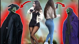 SCARY TWO HALLOWEEN GHOST PRANK ? - AWESOME REACTIONS