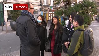Chinese people in the UK abused over outbreak