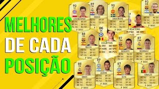 OS MELHORES DE CADA POSIÇÃO NO FIFA 17 (Vlog Gamer)