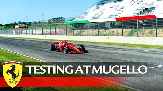 Testing at Mugello Circuit