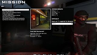 스와트 4 불살 플레이 1 - 푸드 월 레스토랑 SWAT 4 Pacifist game play 1