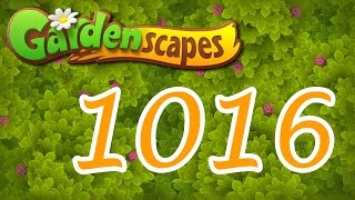 Gardenscapes level 1016
