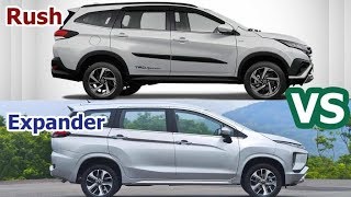 So sánh Toyota Rush 1.5 AT và Mitsubishi Xpander 1.5 AT
