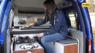 Minicamper Reimo Active auf VW Caddy