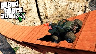 GTA 5 Моды: УАЗИК БИГФУТ на рампах - Карты на прохождение