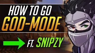 How Snipzy CARRIES AS GENJI - Grandmaster Tips and Tricks - Overwatch Guide