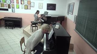 05.01.2020 Maria Zecevic: Mira Marchenko' Master class, Music school, Budva, Montenegro