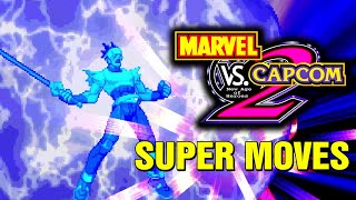 Marvel vs Capcom 2 All Hyper Super Combos Moves Arcade Console Xbox360 Dreamcast PS3