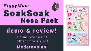MediHeal SoakSoak 3 step Nose Pack Review + first impressions