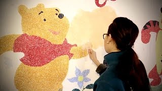 Шелковая штукатурка SILK PLASTER - мастер класс от дилера из Монголии