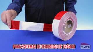 Cinta reflejante para señalización 3M