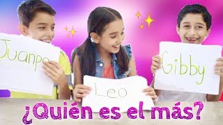 ¿Quién es más probable que robe algo? / ¿QUIÉN ES EL MÁS? - Gibby :)