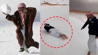 Latest video of Saudi Arabia snowfall 2020 | Heavy Snowfall in Tabuk | Saudi Arabia today snowfall