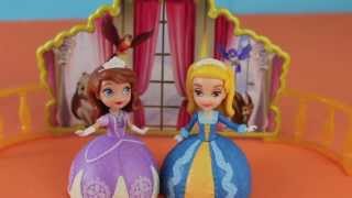 Sofia The First Dancing Sister Dolls Princess Amber Toy Review