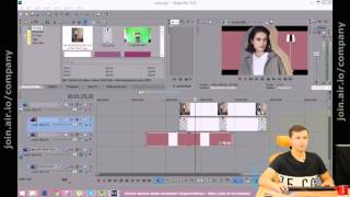 Как обратно закрепить, случайно вытащенное, окно в видеоредакторе Sony Vegas (Сони Вегас)