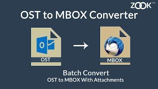 OST to MBOX Converter to Export Outlook OST to MBOX in Bulk