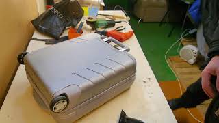 Ремонт чемодана!!! Горелка DREMEL и немного философии.