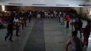 Jai Bhim with parai students at chennai nimirvu kalaiyagam
