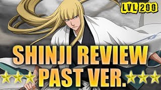 Shinji Past Ver. (Technique) 6★ LVL.200 Review/Gameplay [Bleach Brave Souls]
