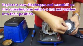 Septic Sewage Pumps.com Linear Air Pump Maintenance Video-2