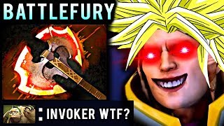 BATTLEFURY INVOKER DOTA 2 PATCH 7.07 NEW META PRO GAMEPLAY