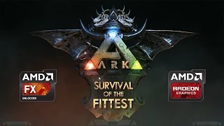 Ark Survival Of The Fittest : Medium Settings FPS Test R9 280X FX 8350