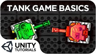 Tank Game Basics! How to build, animate and control a tank [Unity 2018 intermediate tutorial]