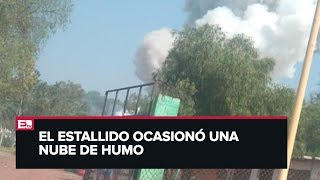 LO ÚLTIMO: Explota polvorín en taller de Tultepec, Edomex