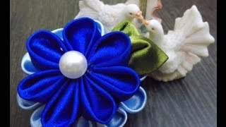 D.I.Y. Kanzashi Satin Flower 簪サテン花 - Tutorial | MyInDulzens