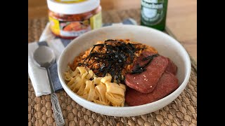 Kimchi Fried Rice (with Spam)