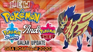 New Pokemon Sword And Shield GBA ROM Hack  Gen 8, Galar Forms, New Region & Much More!