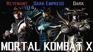 Mortal Kombat X Mobile - FW - Revenant Kung Lao, Dark Empress Kitana, Dark Raiden