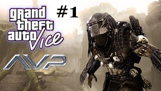 Безумные моды | GTA Vice City - Aliens vs Predator 2 | Часть № 1