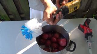 Como Pelar PAPAS con un Taladro