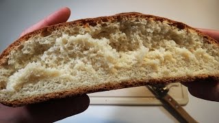 Как испечь домашний хлеб в духовке, видео рецепт