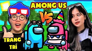 PHONG CẬN CÙNG SAMMY TRANG TRÍ AMONG US HÓA THÀNH NHÂN VẬT MINI WORLD CỰC ĐÁNG YÊU VÀ CÁI KẾT