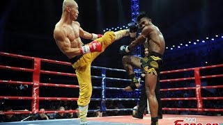 Лучшие нокауты Yi Long'а! Бешенный шаолинец!/The best knockouts!