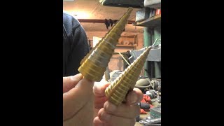 Ступенчатое сверло затупилось 3 частьStep drill dulled part 3