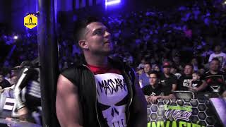 La Parka, Murder Clown y Myzteziz Jr vs Texano Jr, La Máscara y Joe Líder, Arena Neza