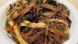 How to Make JAPCHAE 잡채! (Korean Noodles w/ Mixed Vegetables)