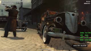 GeForce GTX 1060 -- Intel Core i3-7350K Overclocked -- Mafia II PhysX Benchmark