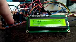 Регулятор тембра и громкости на PT2313 (Arduino)