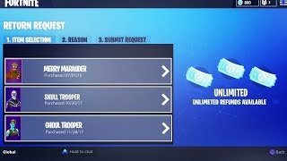 How To Get UNLIMITED Refunds For FREE In Fortnite! (New Method)